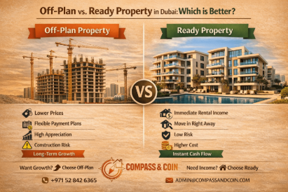 🏡 Off-Plan vs Ready Property in Dubai: Which is Better in 2026?